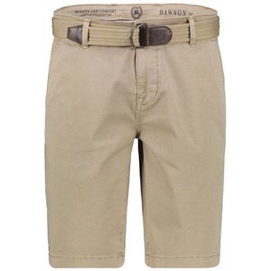 LERROS Bermudas LERROS Chino-Bermuda mit Gürtel, in Großen Größen (Set)