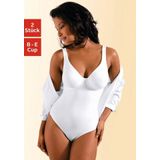 Nuance T-Shirt-Body (2er-Pack) mit Bügel, mit bodyforming Effekt, Shape wear Body, Shaping Body