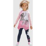 Miss Melody Shirt & Leggings (Set, 2-tlg) mit schönem Pferdemotiv