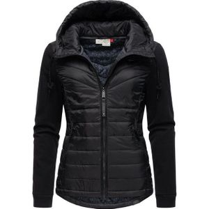Ragwear Outdoorjacke Lucinda Steppjacke aus modernem Materialmix mit Kapuze
