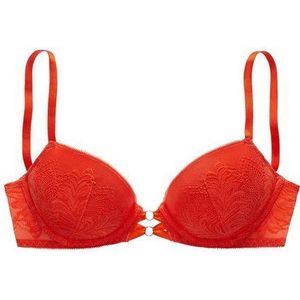 LASCANA Push-up-BH überzogen mit feiner, floraler Spitze, Dessous