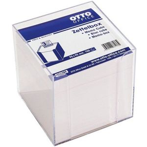 Otto Office Notizzettel, Zettelbox für Papiergröße 90x90 mm, inkl. 700 Blatt