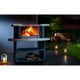 Buschbeck Holzkohlegrill Grillbar Oregon, BxTxH: 110x65x101 cm