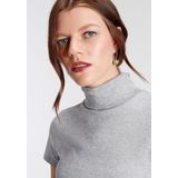 Flashlights Rollkragenshirt figurbetont, Basic-Stil, Rollkragen, aus 100% Baumwolle, elastisch