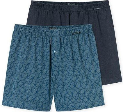 Schiesser Boxershorts "Boxershorts Multipacks" (2er Pack) Zwei verschiedene Designs im Doppelpack