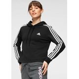 adidas Sportswear Kapuzensweatshirt ESSENTIALS 3-STREIFEN CROPPED HOODIE