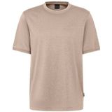 bugatti T-Shirt aus Baumwoll-Mischung