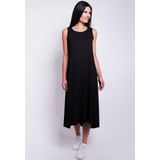 Seidel Moden Midikleid ärmellos, aus Viskose - MADE IN GERMANY
