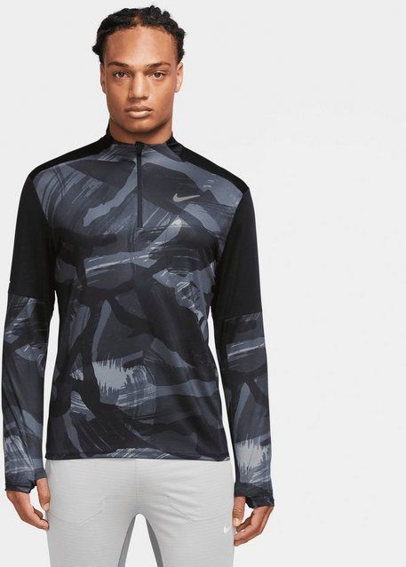 Nike Laufshirt M NK DF ELMNT CAMO TOP HZ