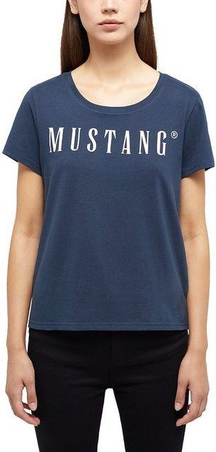 MUSTANG Rundhalsshirt ALMA