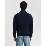Gant Troyer CASUAL COTTON HALF ZIP mit grafischer Logostickerei auf der Brust