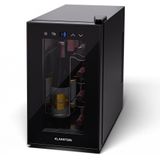 Klarstein Weinkühlschrank Shiraz 8 Uno, für 8 Standardflaschen á 0,75l,Wein Flaschenkühlschrank Weintemperierschrank Weinschrank Kühlschrank