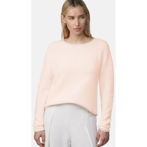 Comma Langarmshirt Relaxed-Fit-Strickpullover mit dezenten Pailletten