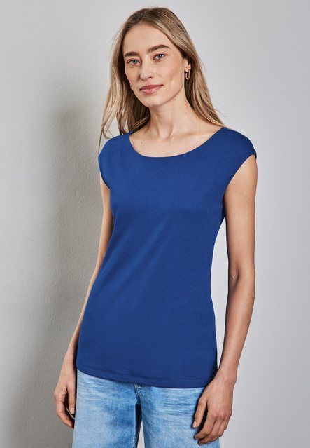 STREET ONE T-Shirt im soften Baumwoll-Mix