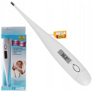MEGADEALS Fieberthermometer Thermometer Elektronisches Digital LCD Thermometer für Babys