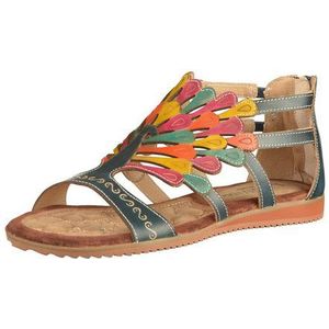 LAURA VITA Sandalen Leder Riemchensandalette