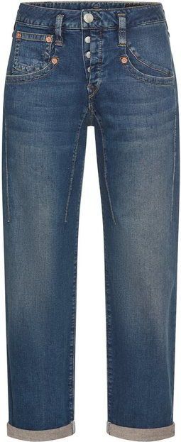 Herrlicher 7/8-Jeans Shyra Tap Organic Denim mit Abnähern