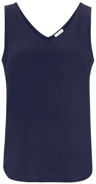 Vivance Blusentop mit V-Ausschnitt, Basic, Damentop