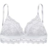 LASCANA Bralette-BH ohne Bügel aus elastischer Jacquardspitze, sexy Dessous