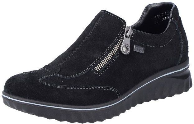Rieker Slip-On Sneaker, Freizeitschuh, Halbschuh, Outdoorschuh mit riekerTEX-Membran