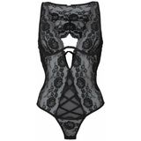 JETTE Body mit Bügel und verführerischer Schnürung, sexy Dessous, Reizwäsche