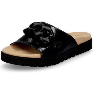 Gabor Gabor Damen Pantolette schwarz Lack Pantolette