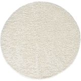 Myflair Möbel & Accessoires Hochflor-Teppich My Shaggy, rund, Höhe: 37 mm, Shaggy, Uni Farben, leicht glänzend, Microfaser, extra flauschig