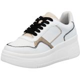 Rieker Plateausneaker, Keilsneaker, Schnürschuh, Halbschuh mit modischen Kontrastdetails