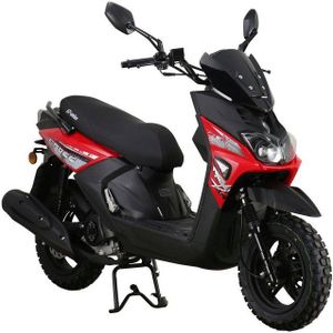 GT UNION Motorroller Cross 2.0 25, 49,6 ccm, 25 km/h, Euro 5, Luftgekühlter Motor