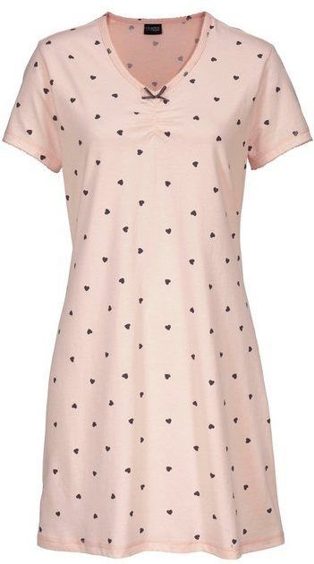 Vivance Dreams Nachthemd mit Herzchen-Druck
