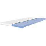 Älgdröm, Topper Lasse, Topper 90x200 cm,180x200 cm, 7 cm hoch, Gelschaum, Matratze, Boxspringbett geeignet, ergonomisch