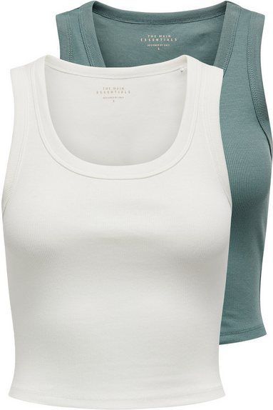 ONLY Tanktop ONLEASY S/L TANK TOP JRS 2 PACK (Set, 2-tlg)