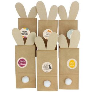 PAPIERDRACHEN Osternest 12 Osternester zum Basteln - Packpapier