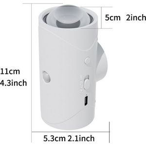 PRIISF LED Wandleuchte RGB Wandlampe Modern Leuchte Up und Down Wandlicht mit Bewegungsmelder, Magnetische, Dimmbar Wandleuchte Atmosphärenlicht, Nachtlicht, Kabellos Batterie LED Dekolicht, Akku Wandstrahler Downlight, für Badezimmer, Wohnzimmer, Schlafzimmer, Flur, Balkon, Treppenhaus