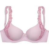 LASCANA Schalen-BH Wanda mit Bügel und mit seitlicher Stickerei Spitze, Dessous