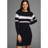 Laura Scott Strickkleid mit Streifen