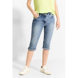 CECIL Jeansshorts Style Toronto mit dekorativen Nähten
