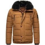 Stone Harbour Steppjacke Witas gesteppte Herren Winterjacke mit abnehmbarer Kapuze