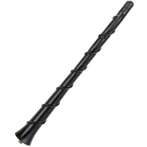 alca Dachantenne Auto 23cm Universal Spiral Fat FM AM DAB+ schwarz M5 M6 M7 Autoradio-Ersatzantennenstab