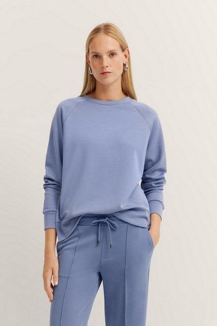 bugatti Sweatshirt mit seitlichen Reißverschlüssen