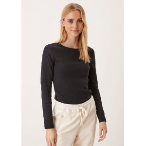 Langarmshirt Langarmshirt aus Baumwolle (1-tlg)
