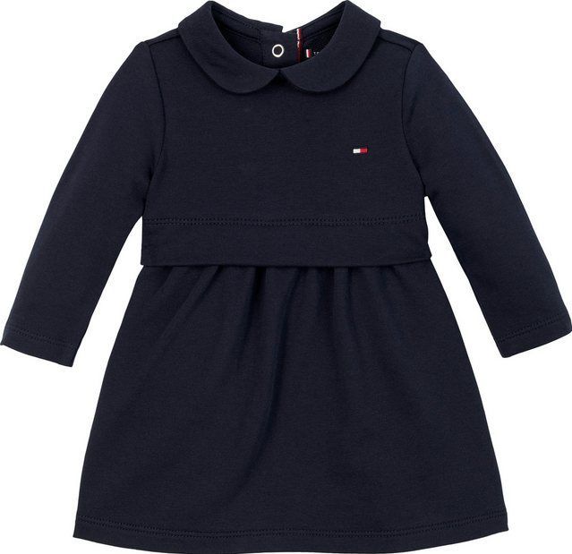 Tommy Hilfiger Jerseykleid ESSENTIAL DRESS LS mit Logostickerei