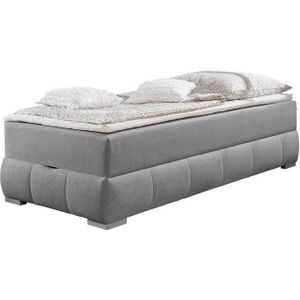 Guido Maria Kretschmer Home&Living Boxbett Wehma, ohne Kopfteil, inklusive Topper und Bettkasten
