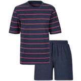 H.I.S Pyjama (2 tlg., 1 Stück) Schlafanzug mit garngefärbten Streifen