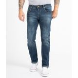 Indumentum Regular-fit-Jeans Herren Jeans Stonewashed Blau IR-504