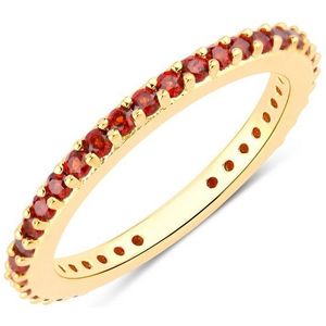 Rafaela Donata Fingerring gelbgold, Granat