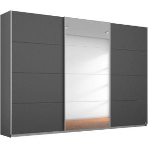 rauch Schwebetürenschrank Kleiderschrank Schrank Garderobe CORTONA inkl. Inneneinteilung, 2 Stoffboxen und zusätzlichen Einlegeböden MADE IN GERMANY