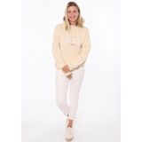 Zwillingsherz Hoodie mit "Amore"-Aufstick und Herzchen am Rücken, Kapuze