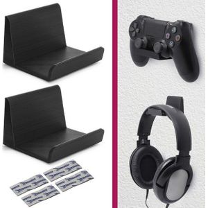 Mobilefox Controller Wandhalterung Kopfhörer Halter für XBox PS3 PS4 Nintendo Controller-Halterung