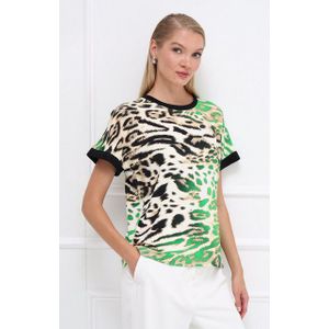 Passioni T-Shirt mit Animal-Print